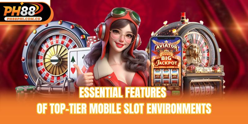 Essential features of top-tier mobile slot environments