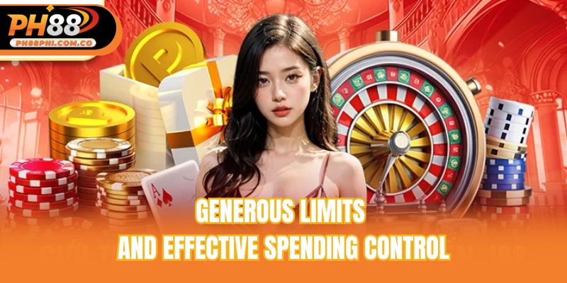 Generous limits and effective spending control