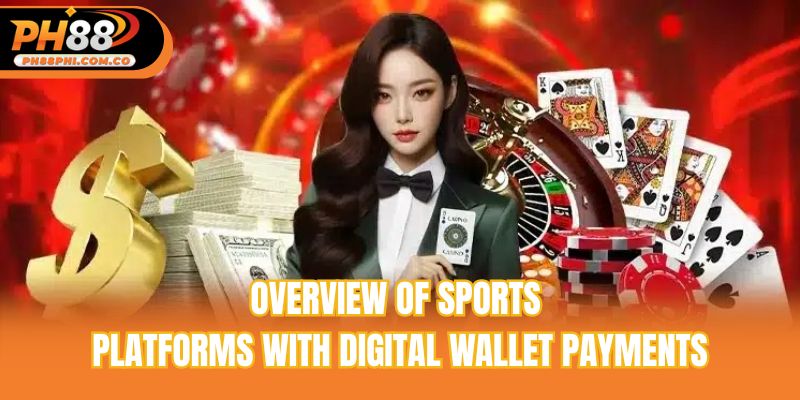 Overview of sports platforms with digital wallet payments