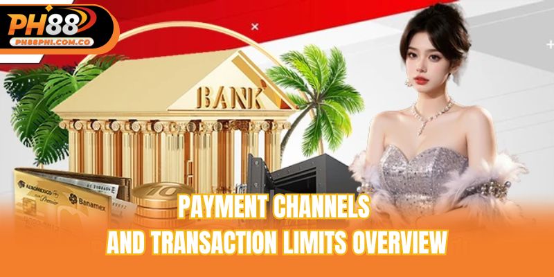 Payment channels and transaction limits overview