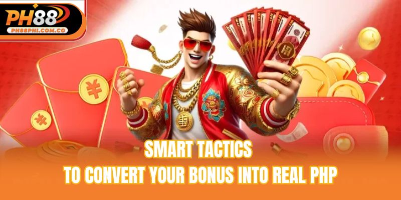 Smart tactics to convert your bonus into real PHP